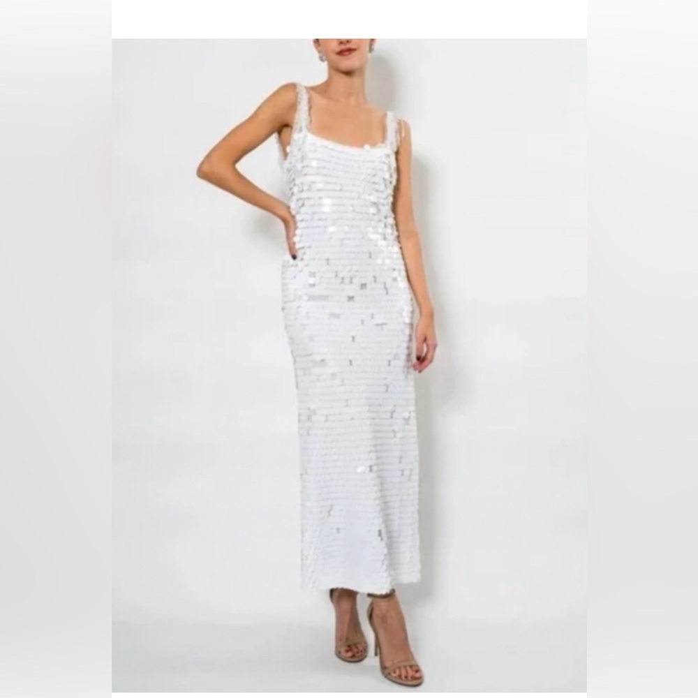 COPY - Alexis white sequin dress! BNWT! Size Small